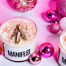 Load image into Gallery viewer, Candle "Manifest" Sage & Crystal