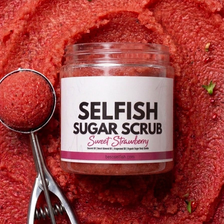 Body Sugar Scrub "Sweet Strawberry"
