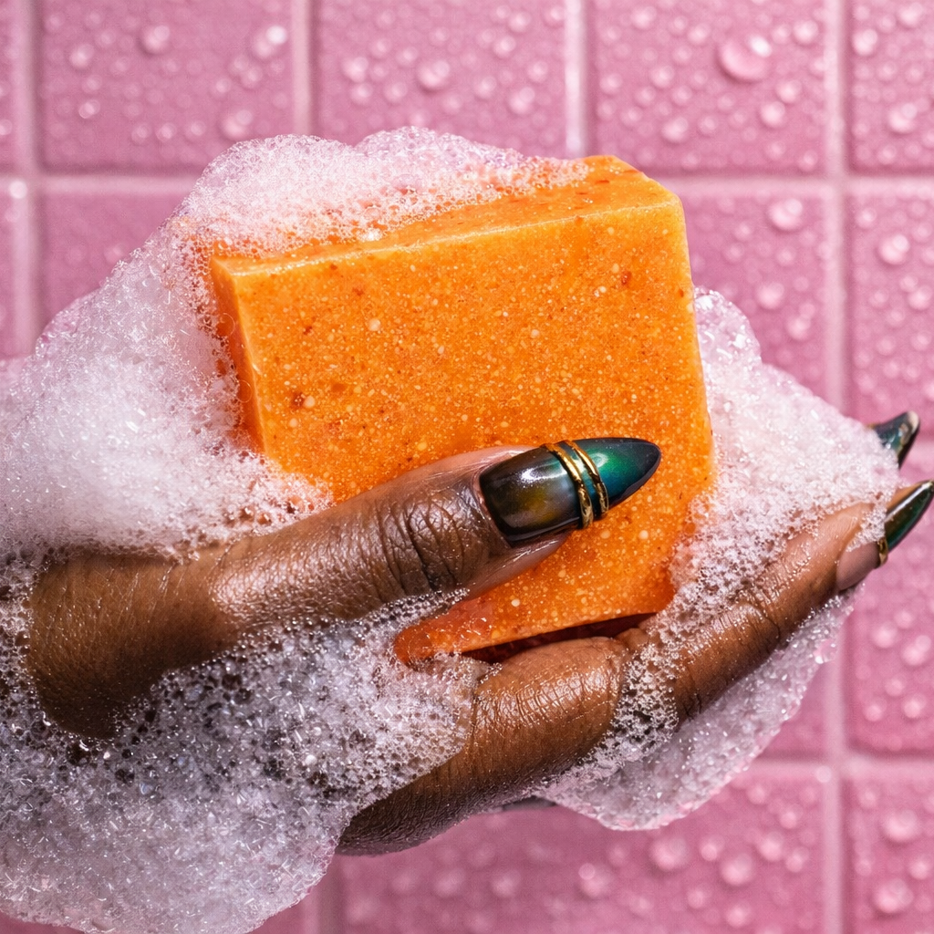 Turmeric Honey Orange Soap