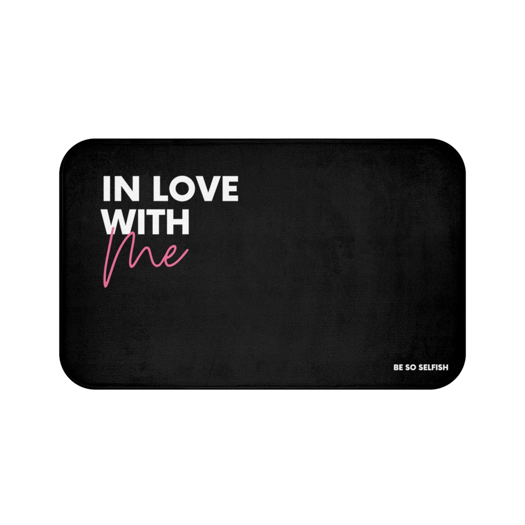 "In Love with Me" Bath Mat (pink)
